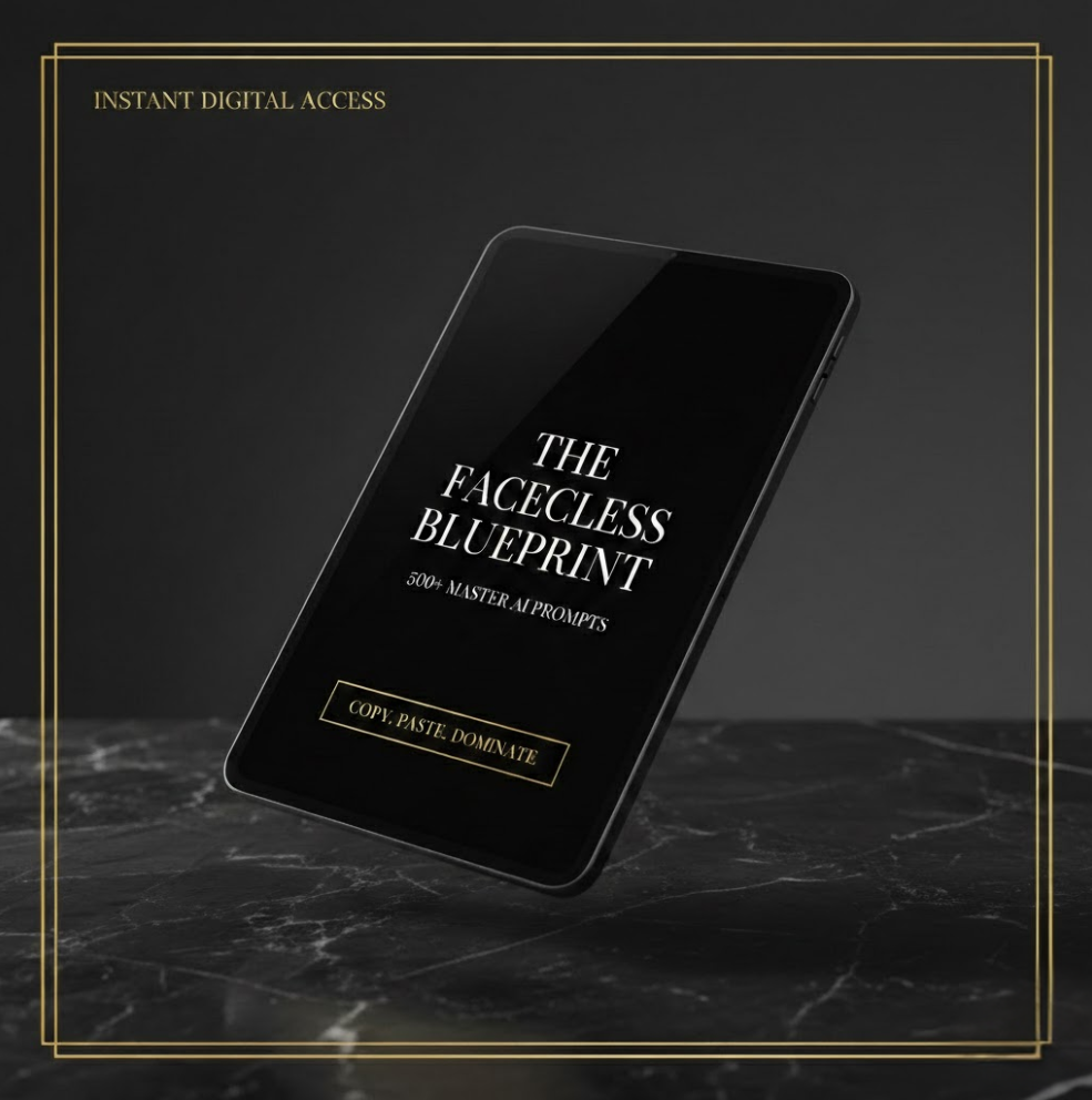 The Faceless Blueprint | 500+ Master AI Prompts