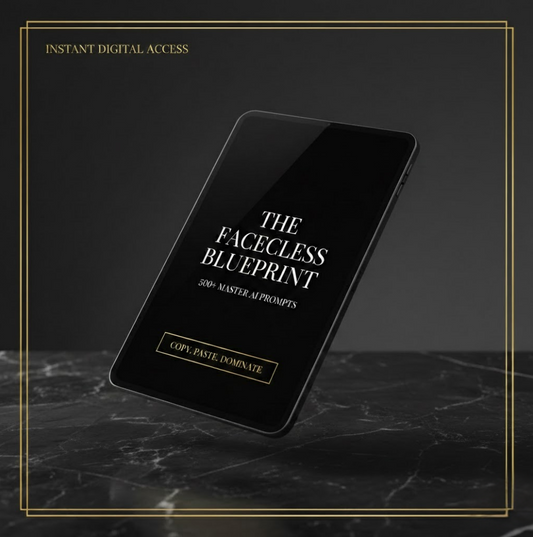 The Faceless Blueprint | 500+ Master AI Prompts